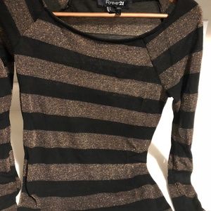 Long Sleeve junior sparkle shirt